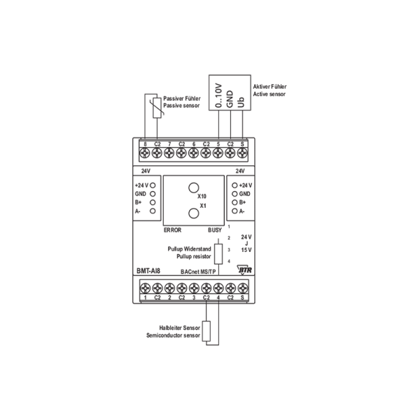 Module BACnet/MSTP - BMT-AI8