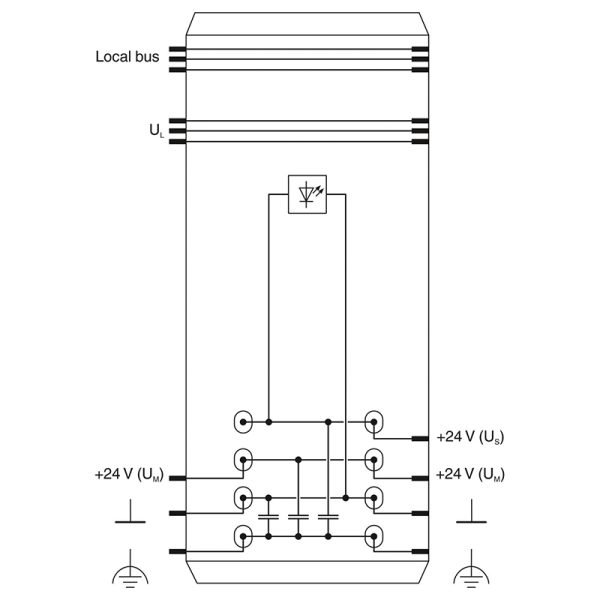 Module de segmentation - IB IL 24 SEG-PAC