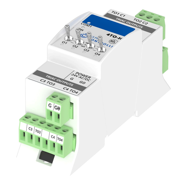 Module sorties digitales Modbus RS485 ou BACnet MSTP - iSMA-B-4TO-H