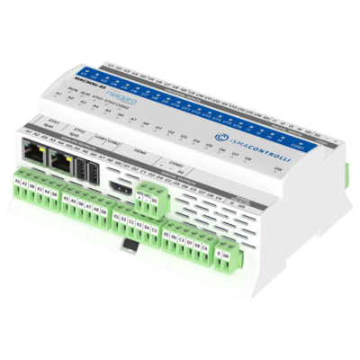 Automate serveur Web Niagara 4 avec 36 entrées-sorties embarquées – 1 x RS485 iSMA-MAC36NL-RS iSMA CONTROLLI