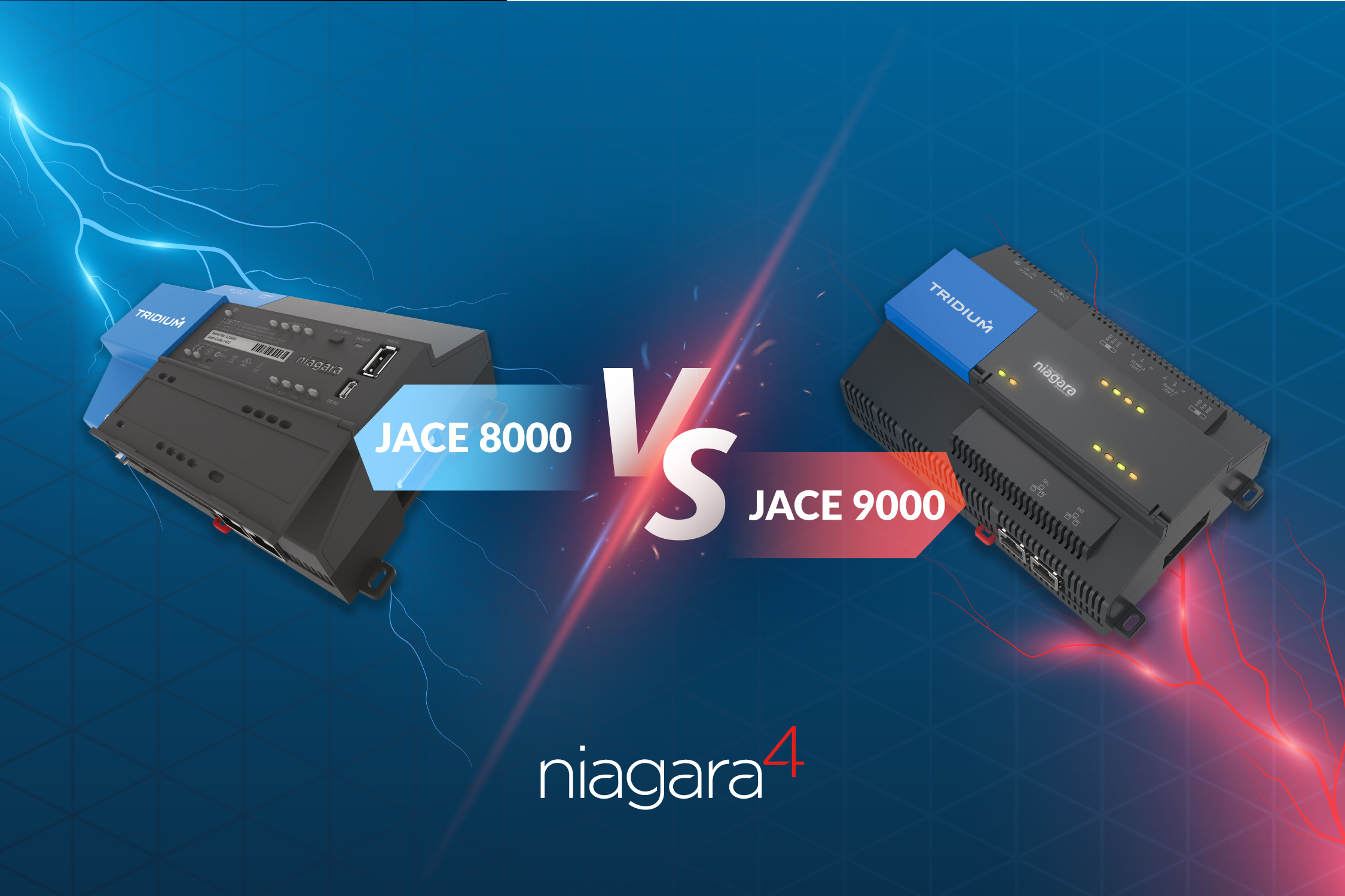 JACE 8000 vs JACE 9000