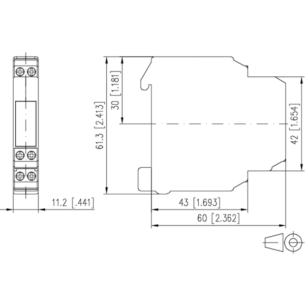 Module de couplage - KRAS-M6-21