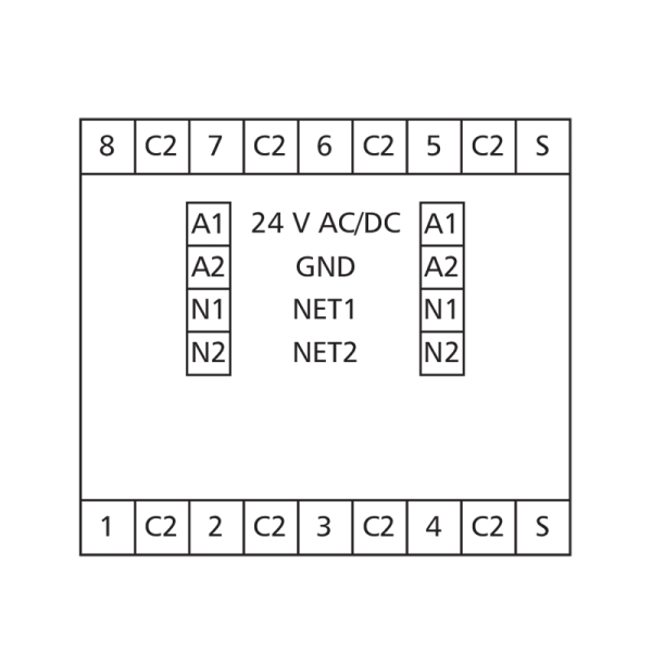 Modules entrées-sorties 8AI - LonWorks® FTT10 - LF-AI8